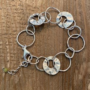 Silpada sterling paper chain bracelet